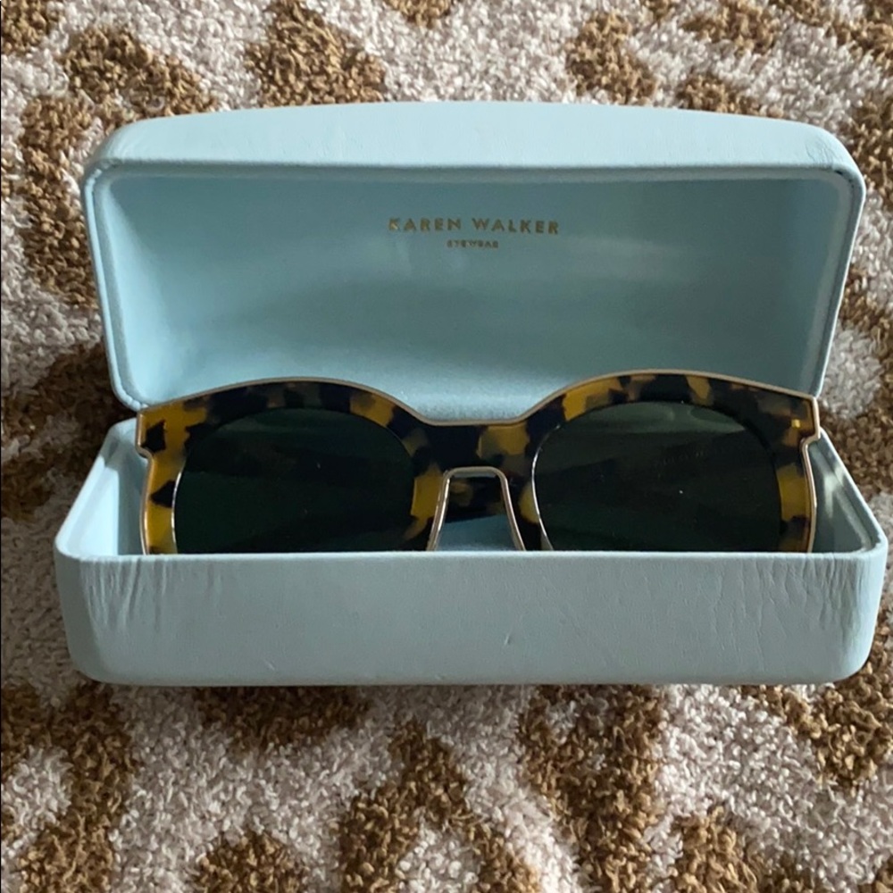 Karen Walker Crazy Tort Sunglasses